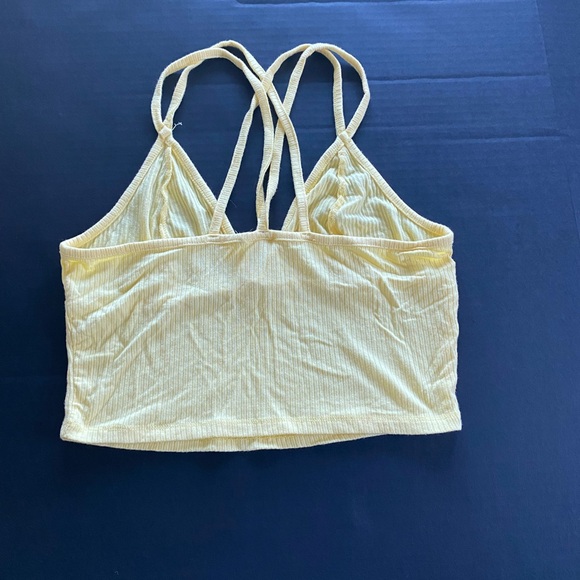 Destined yellow crop top - Picture 3 of 3